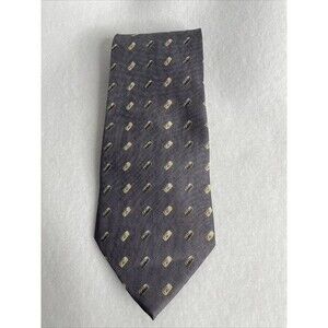 Men's Tie from Thai Land Gray/White Hand Made 100% Silk